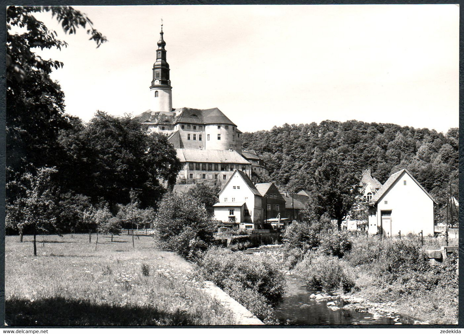 E2697 - TOP Weesenstein Schloß - Verlag Fotothek Dresden Handabzug - Weesenstein A. D. Mueglitz