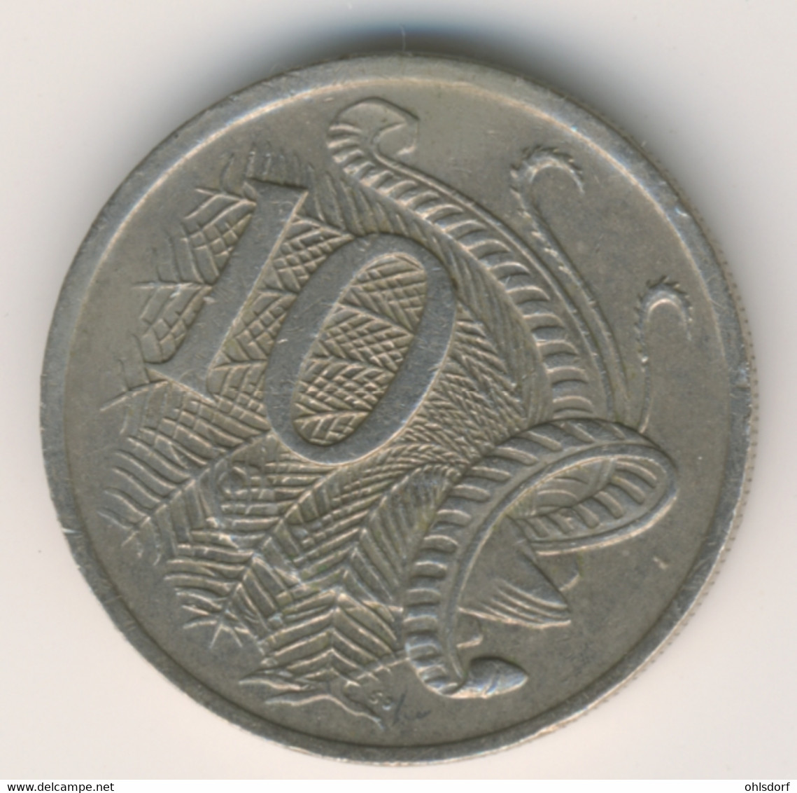 AUSTRALIA 1976: 10 Cents, KM 65 - 10 Cents