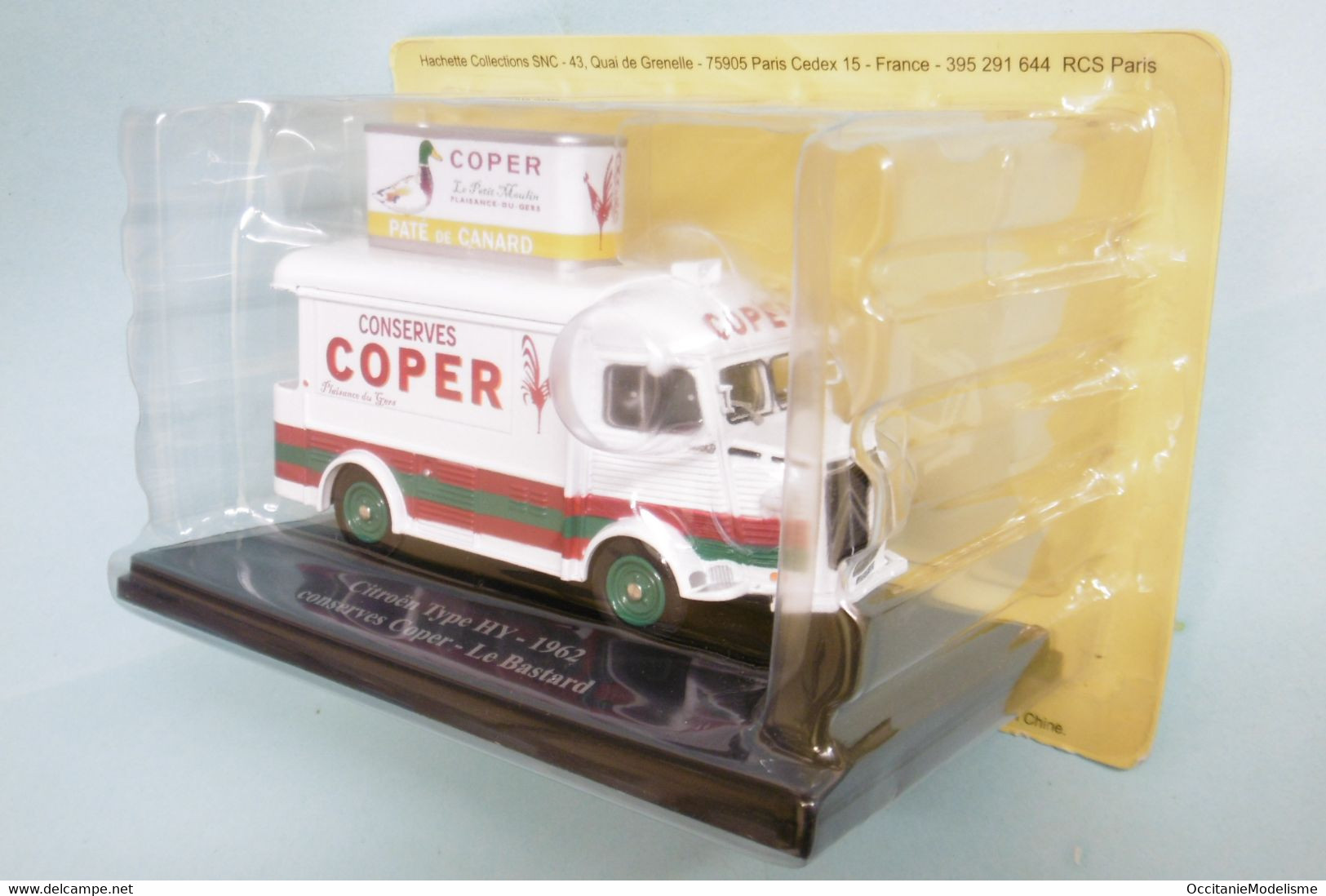 Eligor / Hachette - CITROEN TYPE HY 1962 Conserves Coper Le Bastard Neuf NBO 1/43 - Eligor