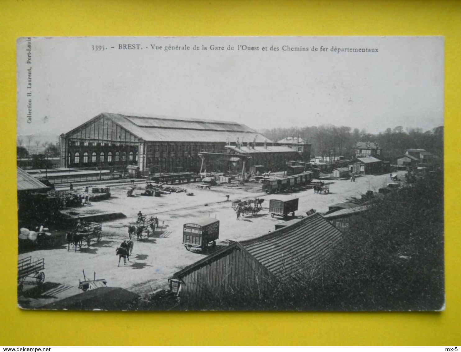 Brest ,vue Générale Gare De L'Ouest - Brest