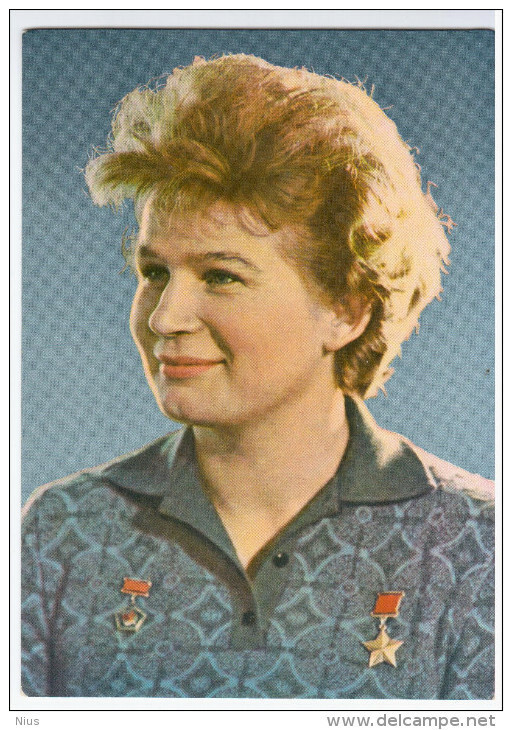 Russia USSR 1967 Valentina Tereshkova, Soviet Cosmonaut, Cosmos Space - Russie