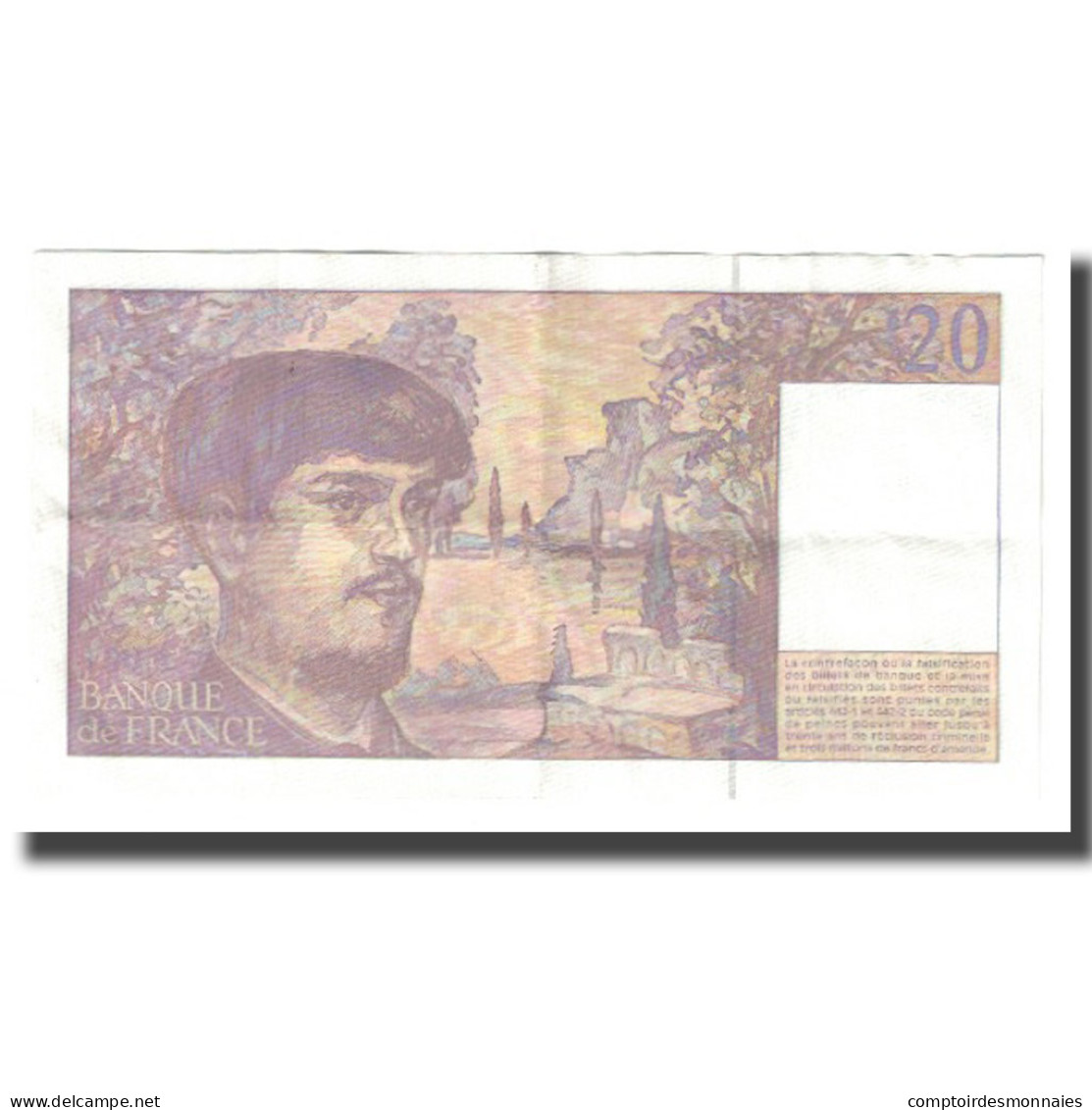 France, 20 Francs, 1997, SUP, Fayette:66 Ter.2, KM:151i - 20 F 1980-1997 ''Debussy''