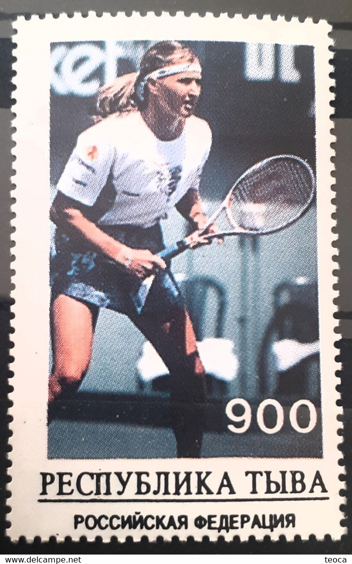 Sports Tennis Graf 1v. Mnh Altai Abakazia - Tennis