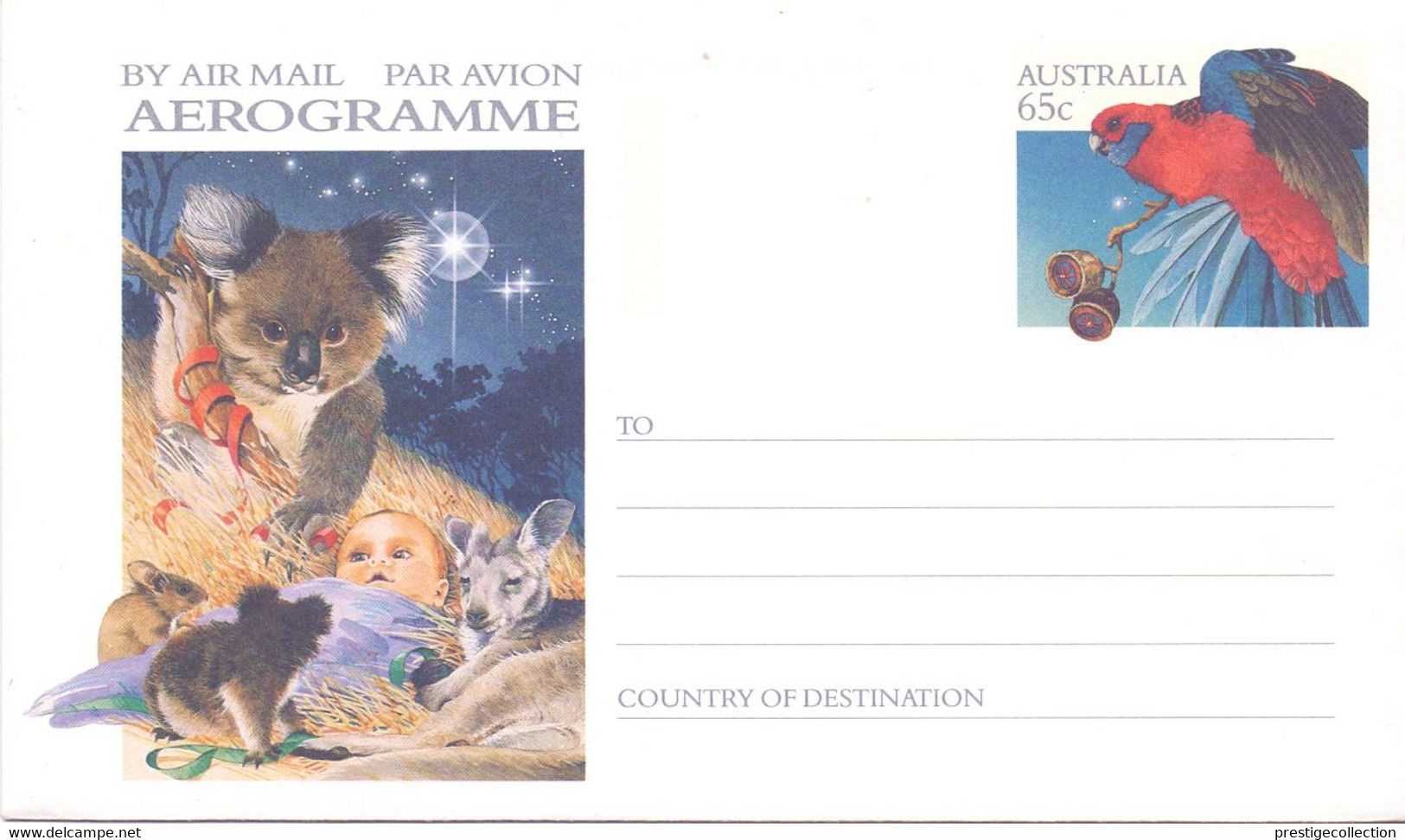 AUSTRALIA STATIONERY  COVER AEROGRAMME      (OTT200395) - Neufs