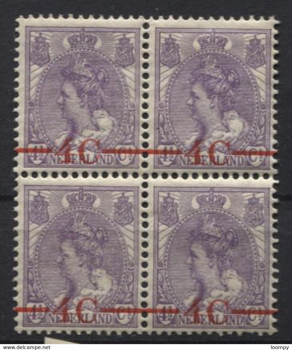 NVPH 106 Blok Of 4 Xx MNH - Sonstige & Ohne Zuordnung