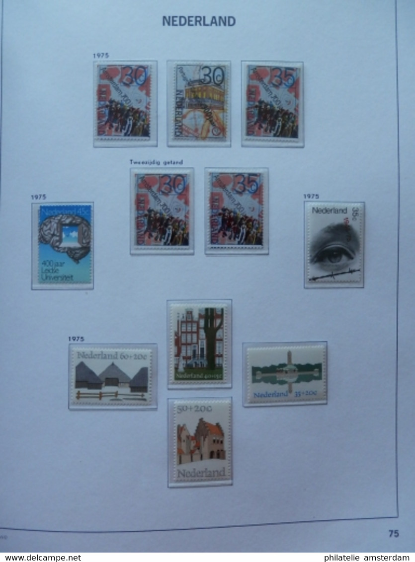 Netherlands 1969-1989: Nearly complete MNH collection in DAVO Luxury album with slipcase