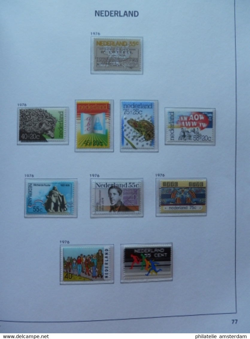 Netherlands 1969-1989: Nearly complete MNH collection in DAVO Luxury album with slipcase