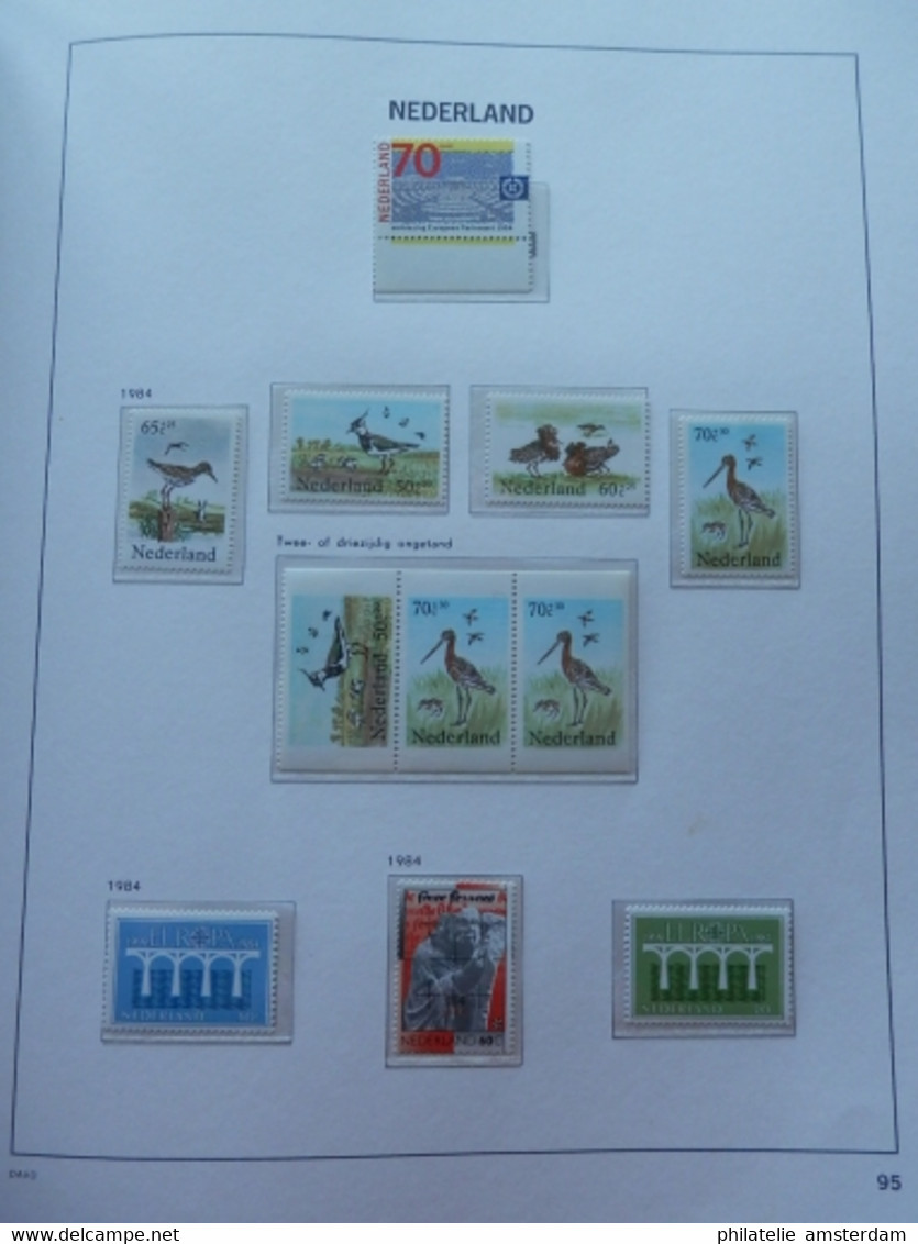 Netherlands 1969-1989: Nearly complete MNH collection in DAVO Luxury album with slipcase