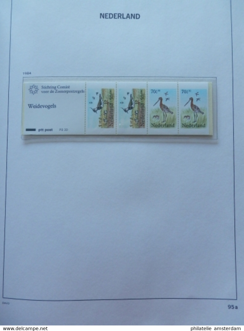 Netherlands 1969-1989: Nearly complete MNH collection in DAVO Luxury album with slipcase