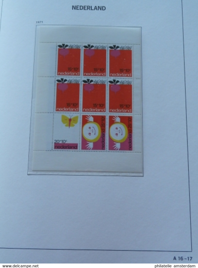 Netherlands 1969-1989: Nearly complete MNH collection in DAVO Luxury album with slipcase