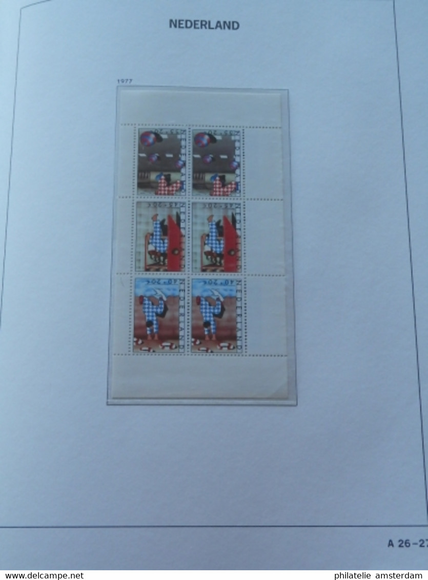 Netherlands 1969-1989: Nearly complete MNH collection in DAVO Luxury album with slipcase