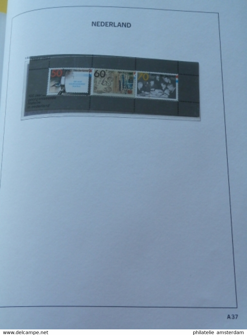 Netherlands 1969-1989: Nearly complete MNH collection in DAVO Luxury album with slipcase