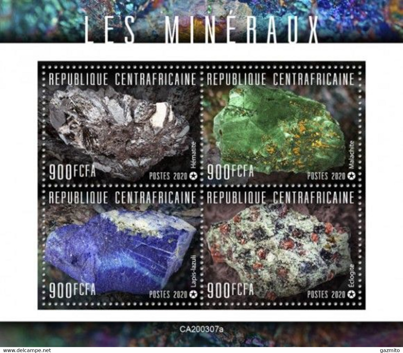 Centrafrica 2020, Minerals, BF - Minerals