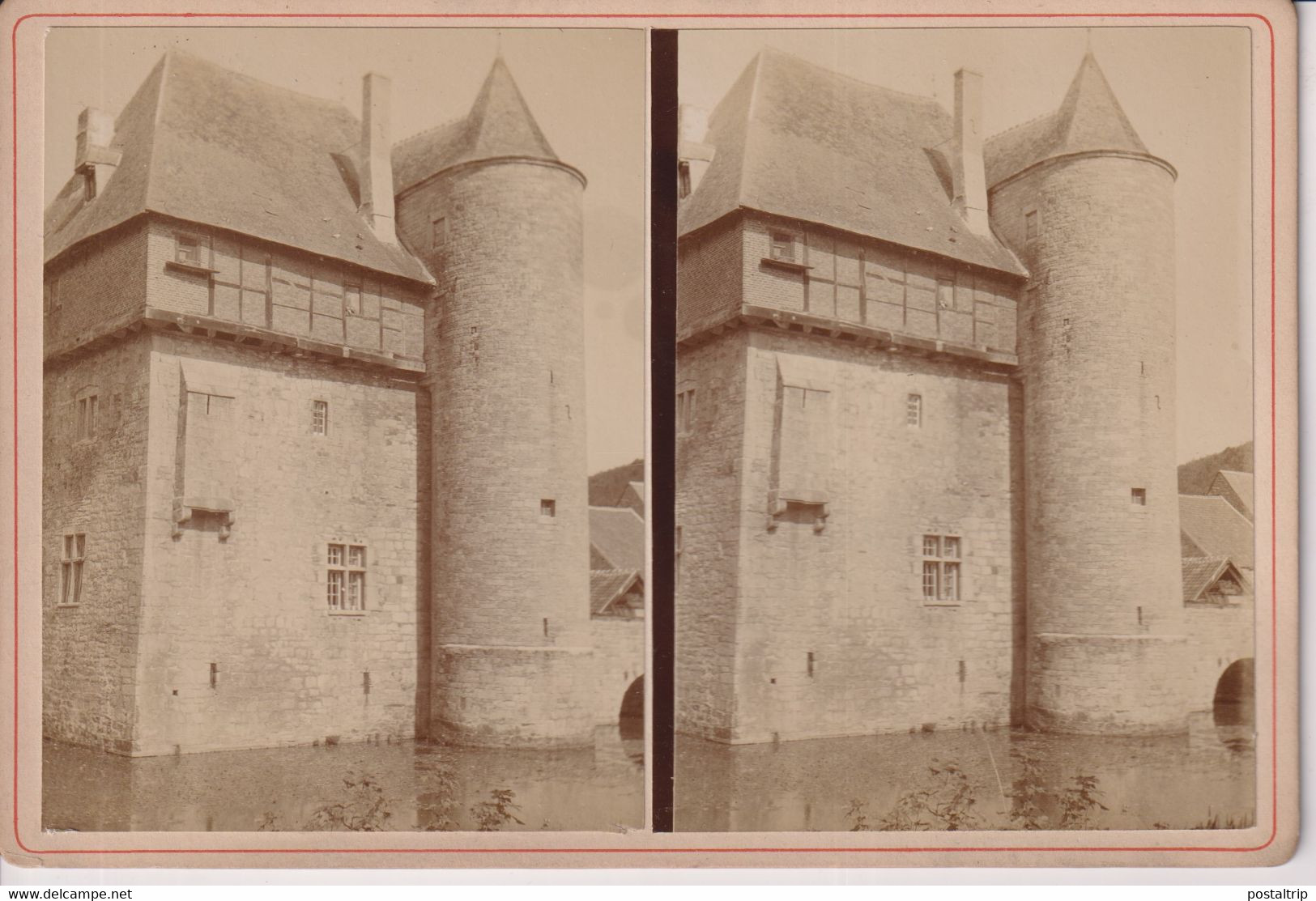 LE CRUPET PRES F YVOIR NAMUR NAMEN  BELGIE BELGIQUE 16*11CM ESTEREOSCOPICA STÉRÉOSCOPIQUE STEREOSCOPIC Collectionbel - Fotos Estereoscópicas