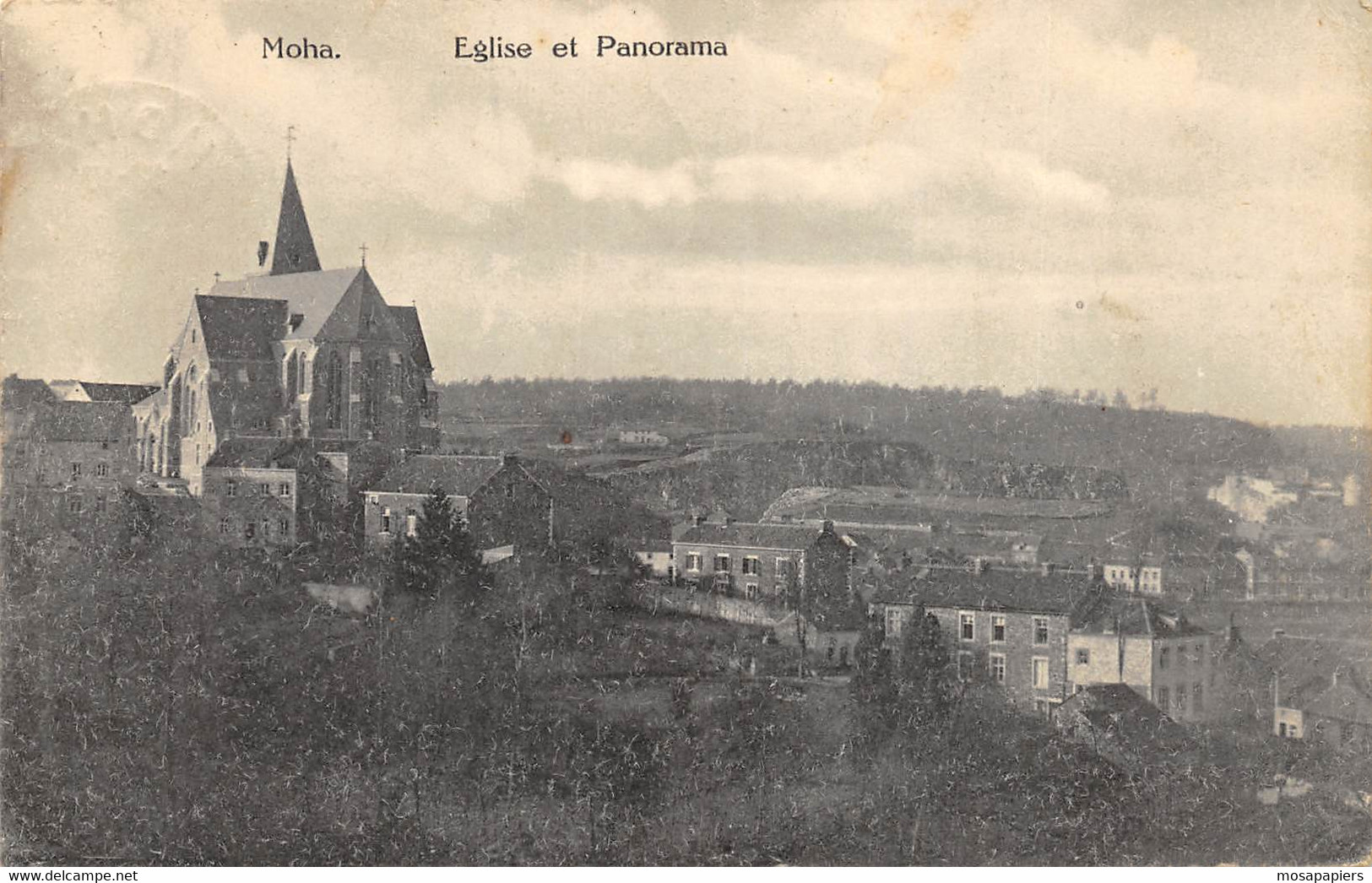 Moha - Eglise Et Panorama - Ed. Laflotte - Wanze