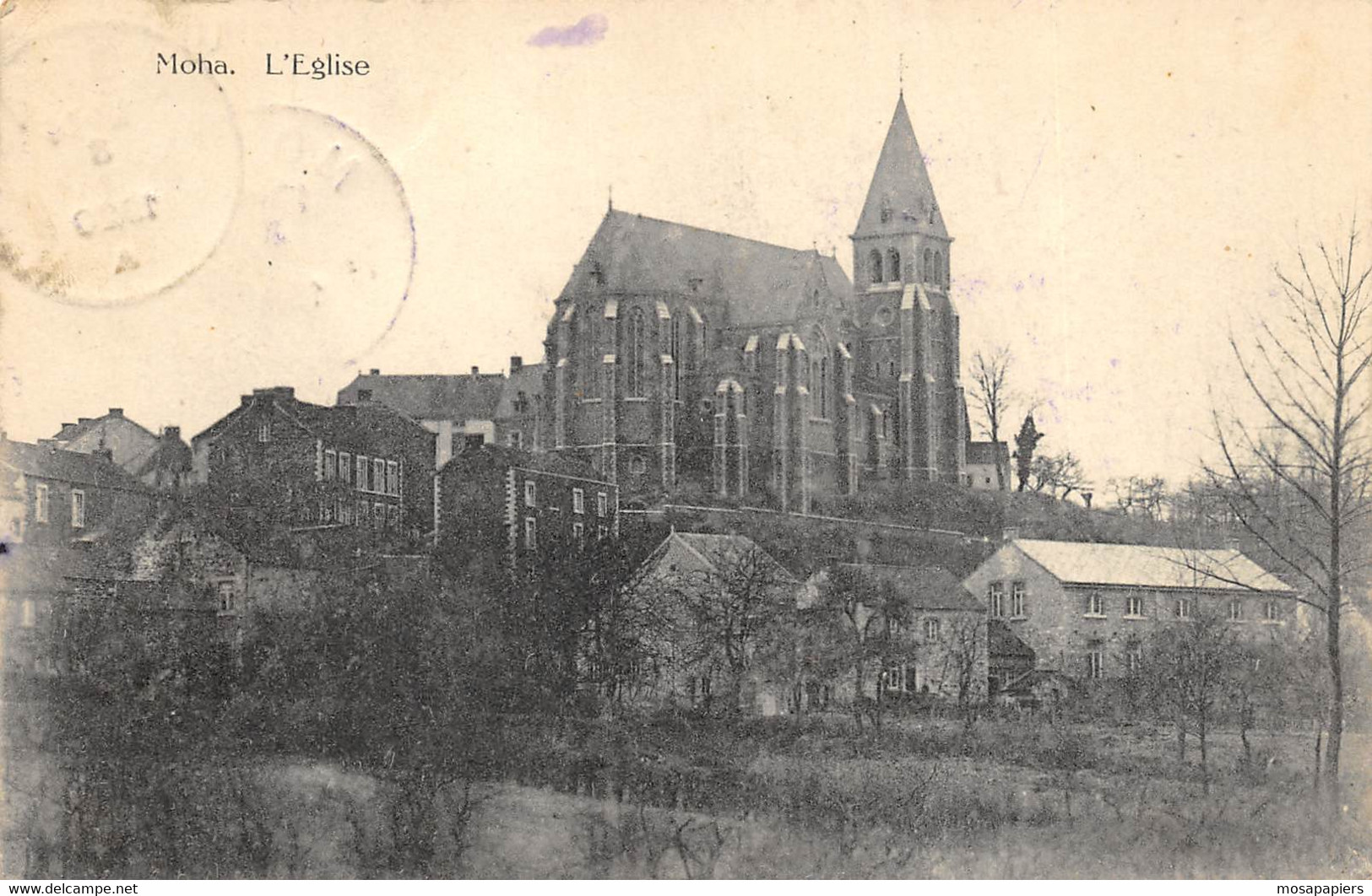 Moha - L'Eglise - Ed. N. Laflotte - Wanze