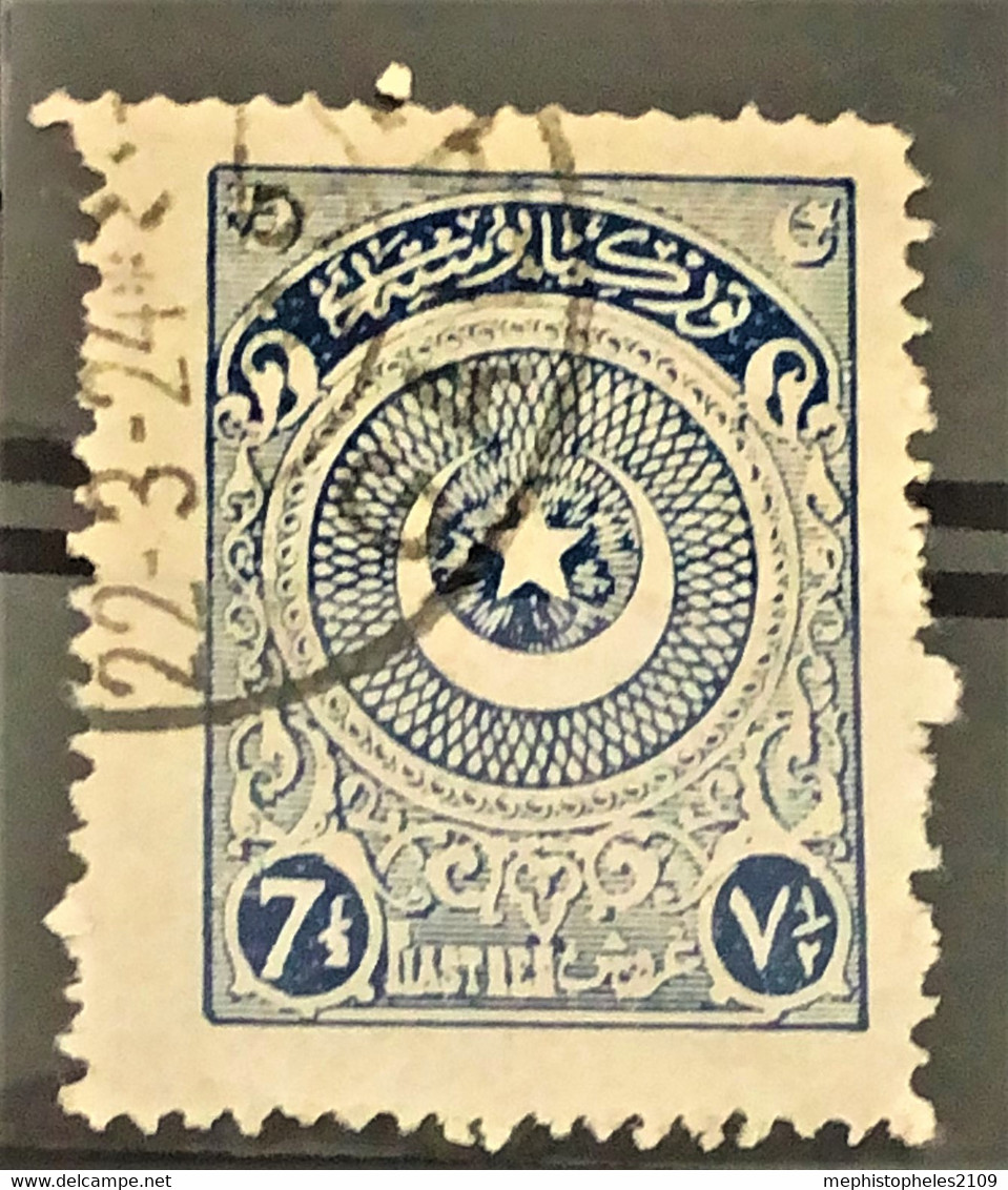 TURKEY 1923 - Canceled - SC# 614 - 7.5p - Usati
