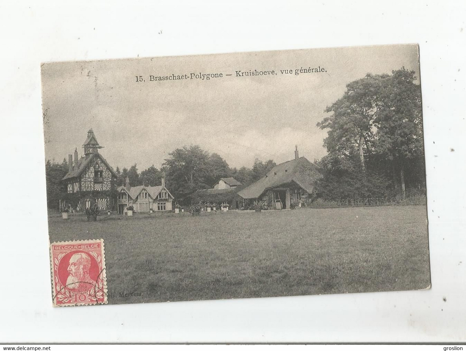 BRASSCHAET POLYGONE 15 KRUISHOEVE VUE GENERALE 1911 - Brasschaat