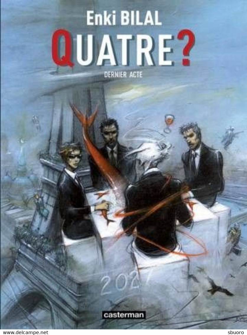 Le Sommeil Du Monstre - La Tétralogie Du Monstre T1 à T4 Tous EO. Enki Bilal. Les Humanoïdes Associés Et Casterman - Bilal