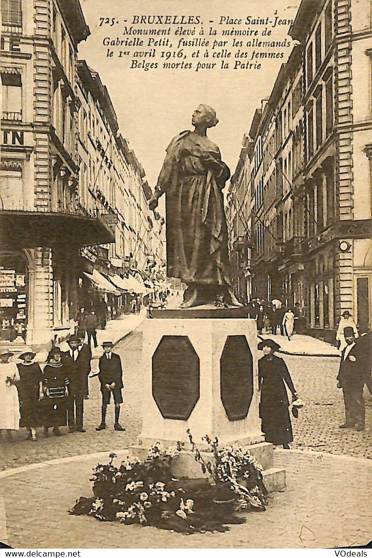 032 597 - CPA - Belgique - Bruxelles - Place Saint-Jean - Squares