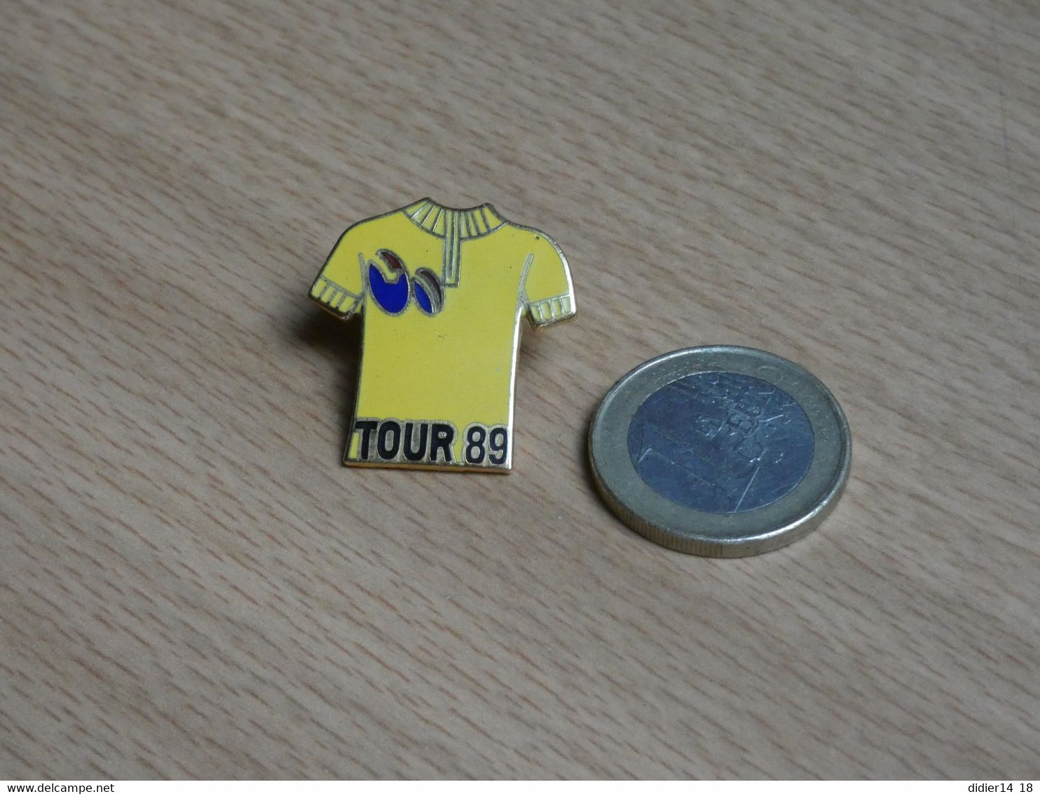 CYCLISME. TOUR DE FRANCE 1989. MAILLOT JAUNE. - Cycling