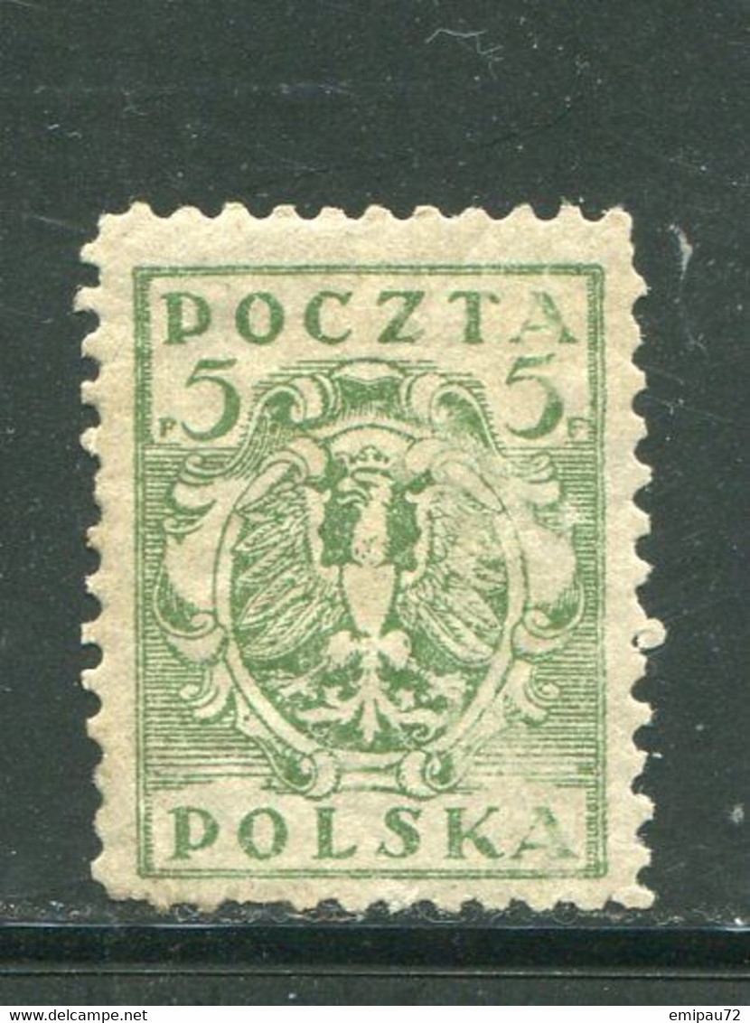 POLOGNE- Y&T N°160- Neuf Sans Gomme - Ungebraucht