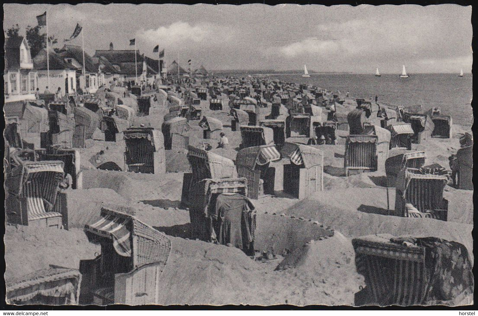 D-23747 Dahme - Strand - Sandburg ( 60er Jahre) - Dahme