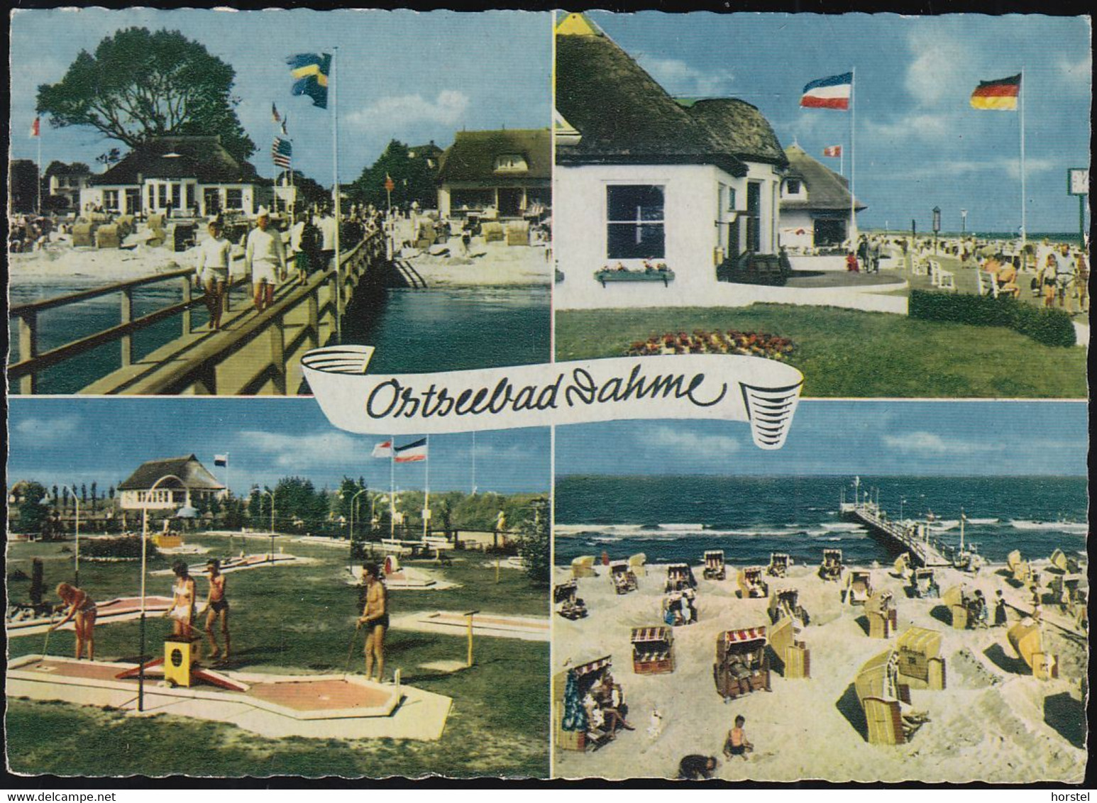 D-23747 Dahme - Ostseeheilbad - Alte Ansichten - Minigolf - Dahme