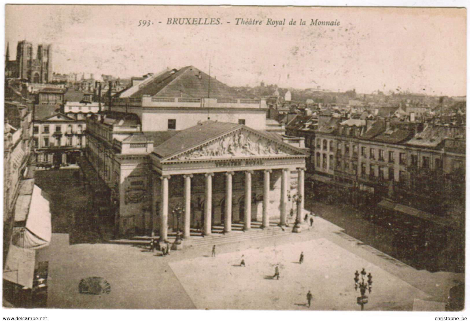 Brussel, Bruxelles, Théâtre Royal De La Monnaie (pk67539) - Viste Panoramiche, Panorama