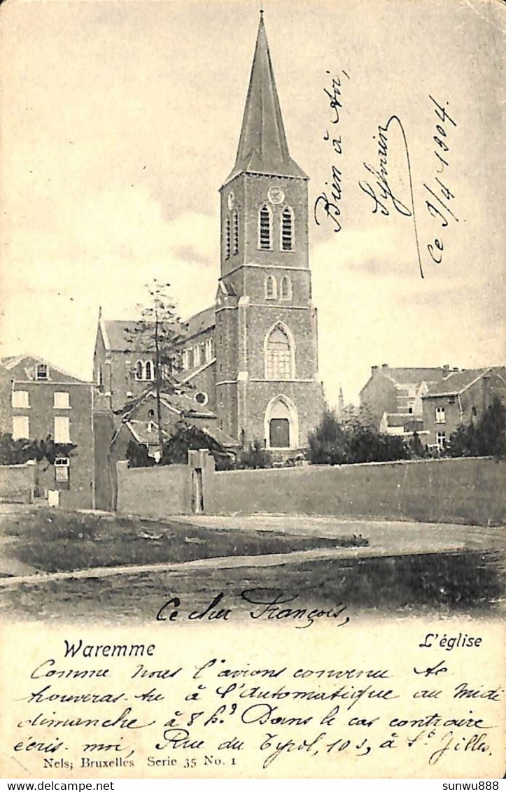 Waremme - L'Eglise (Nels, 1904) - Waremme