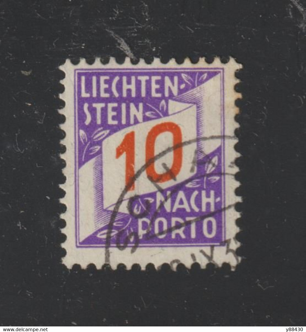 14 De 1935-36  -  LIECHTENSTEIN -  TAXE  -  Oblitéré  -  Voir Les 2 Scannes - Postage Due