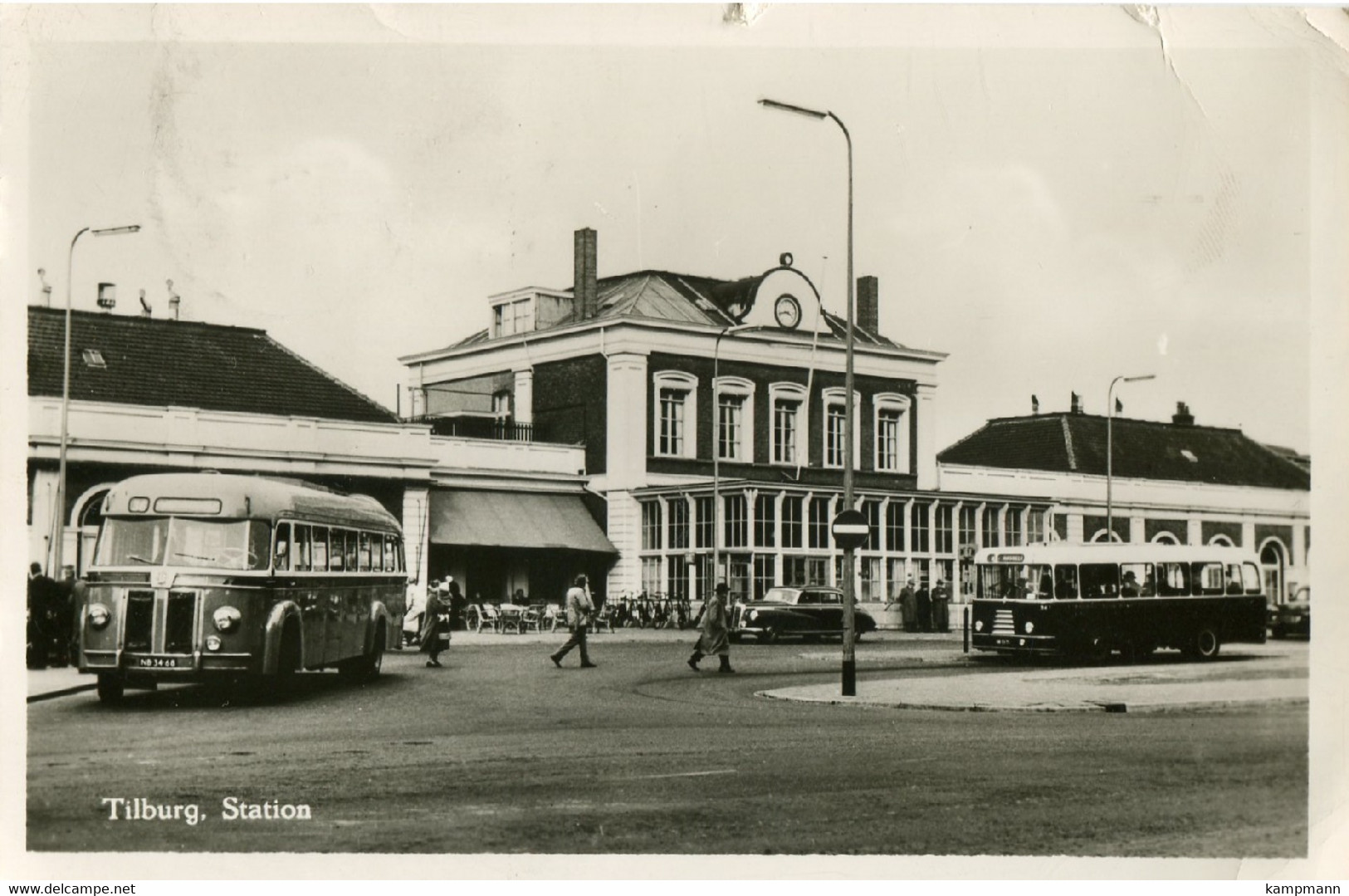 Omnibusse,Mercedes 300 W186,Tilburg,Bahnhof/Gare, Gelaufen - Busse & Reisebusse