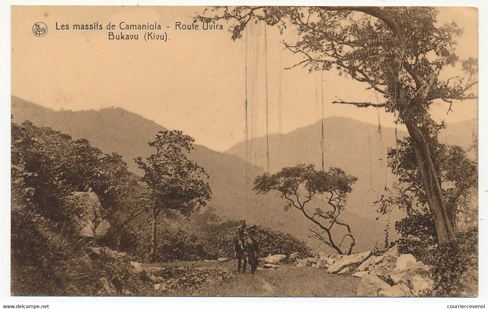 CPA - CONGO - Les Massifs De Camaniola - Route Uvira - Bukavu (Kivu) - Congo Français