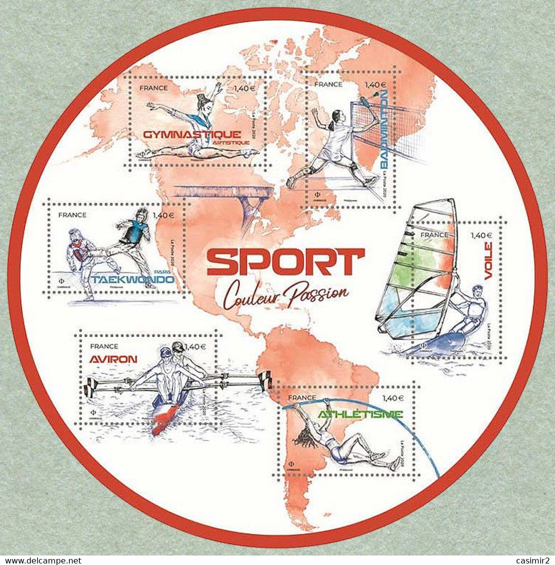 YVERT N°F 5418   BLOC SPORT - Unused Stamps