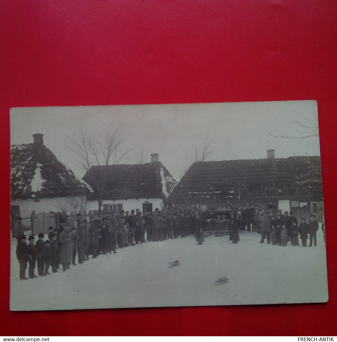 CARTE PHOTO MOKRZESZOW A IDENTIFIER  1915 - Pologne