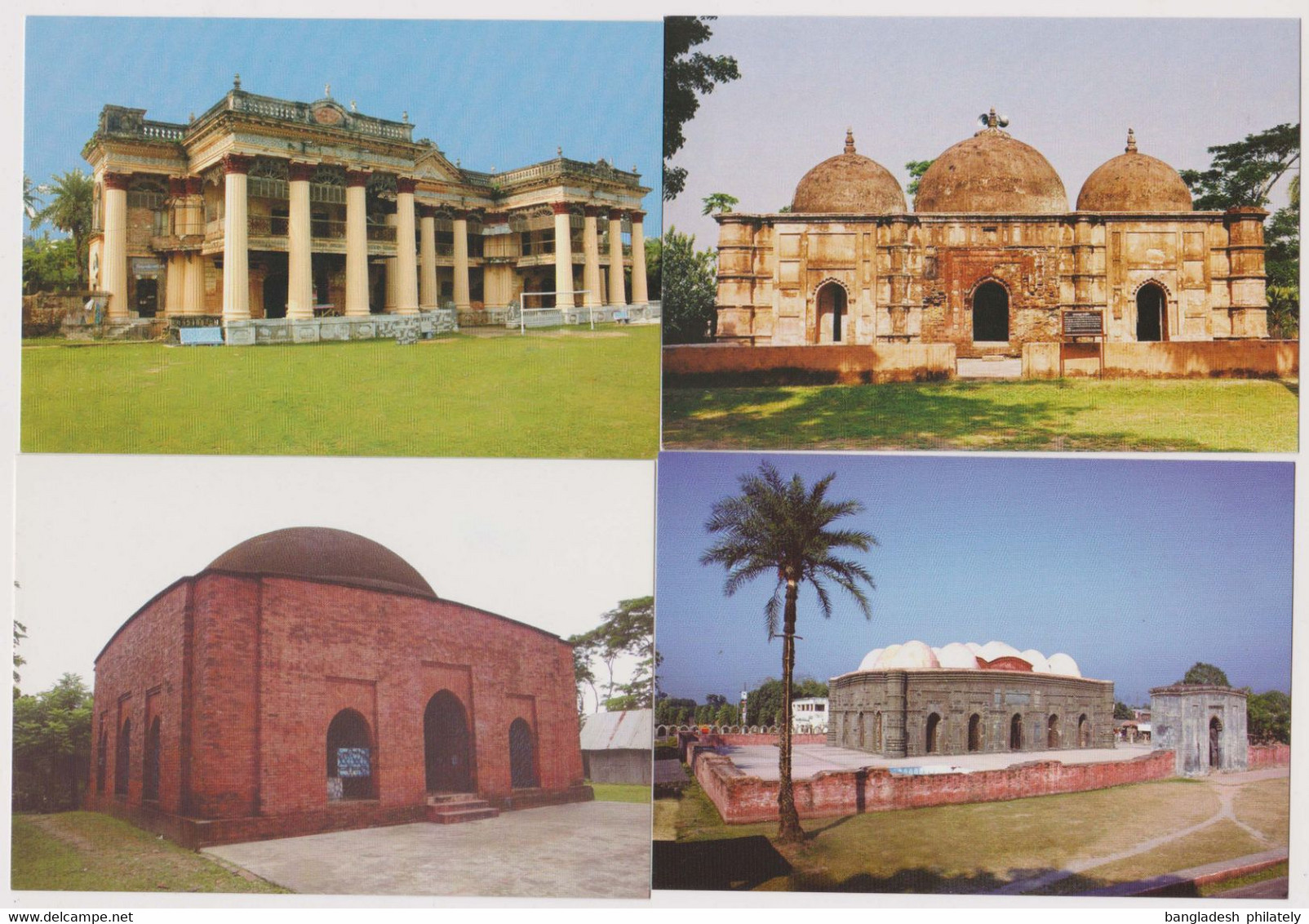 Bangladsh 2010 Commercial Use Complete Set Of 30 Postcard By Govt Archeological Relics RARE Limited Print Mosque Nature - Bangladesh