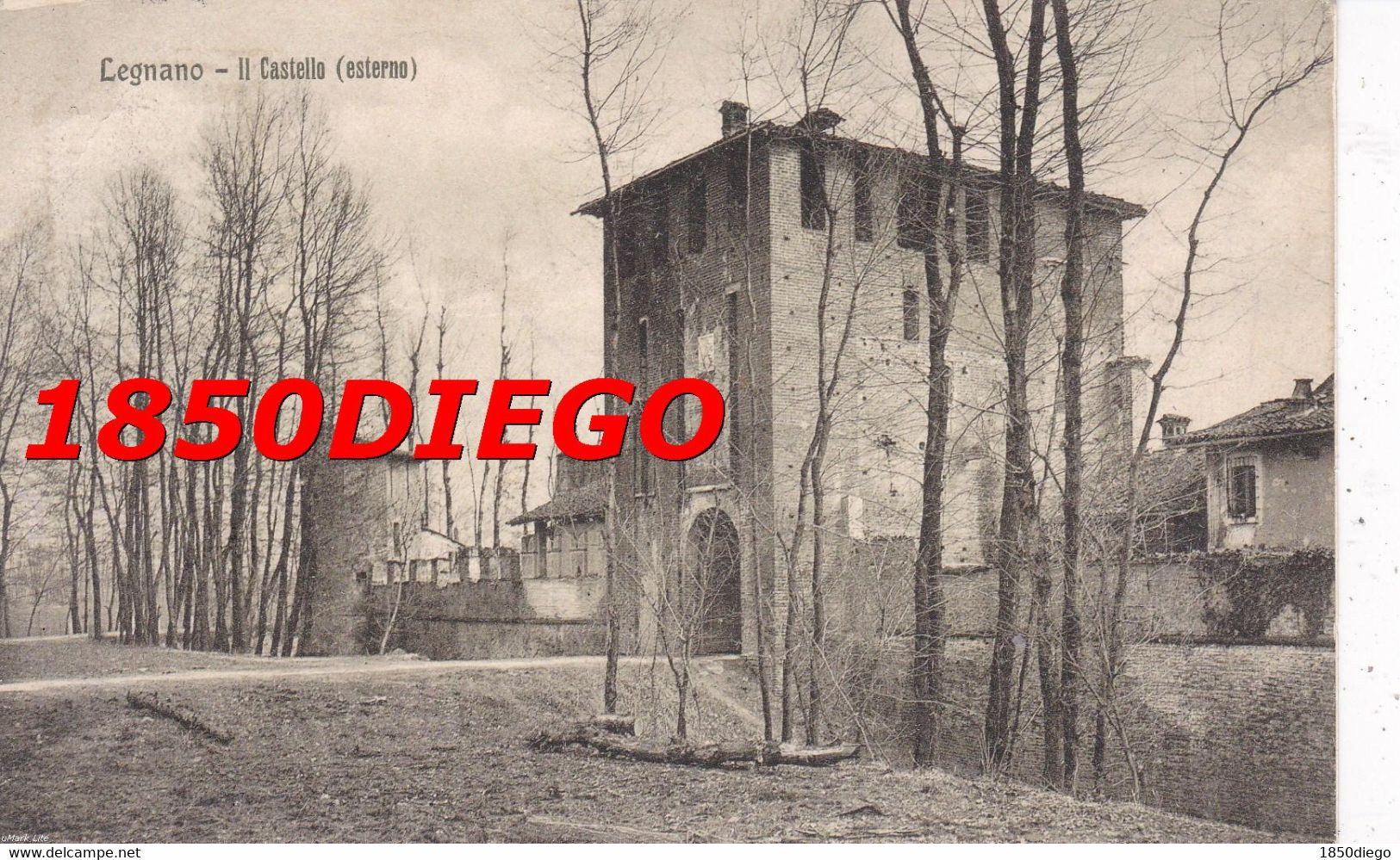 LEGNANO - IL CASTELLO ( ESTERNO ) F/PICCOLO VIAGGIATA - Legnano