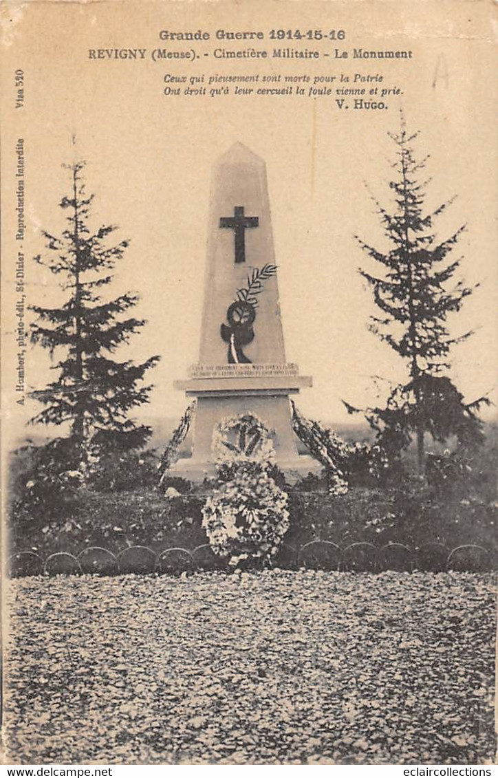 Thème: Monuments Aux Morts  Ou Lanterne Des Morts Ou Combattants 1870  :  Revigny  55      (voir Scan) - Denkmäler