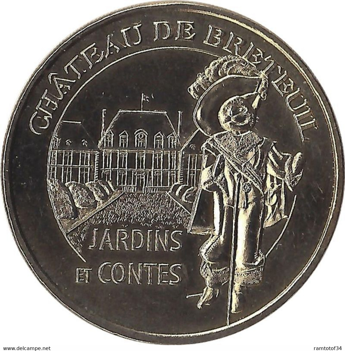 2020 MDP360 - CHOISEL - Château De Breteuil 2 (Jardins Et Contes) / MONNAIE DE PARIS - 2020
