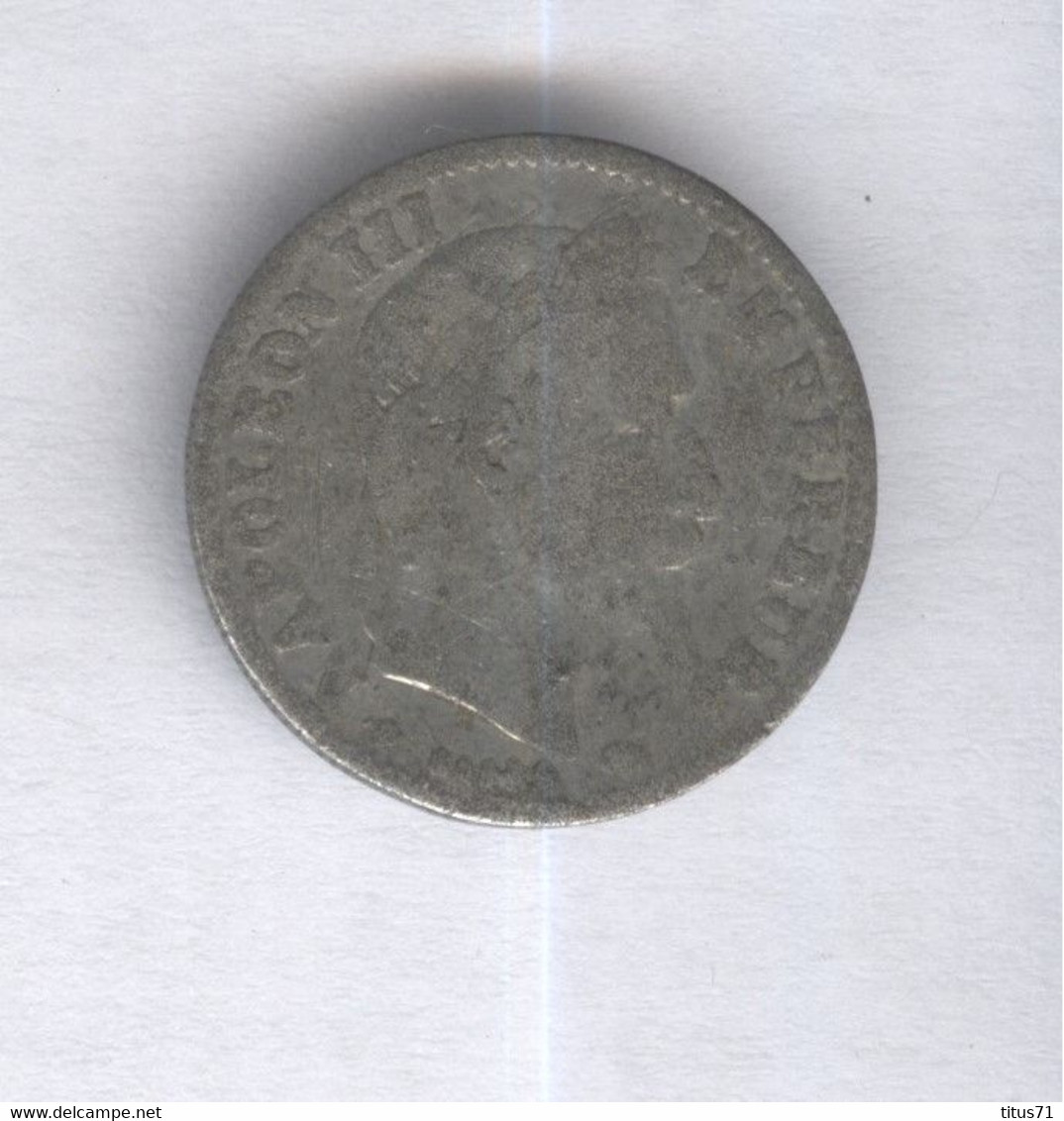 Fausse 10 Francs France 1864 - Moulée - Exonumia - Varianten En Curiosa