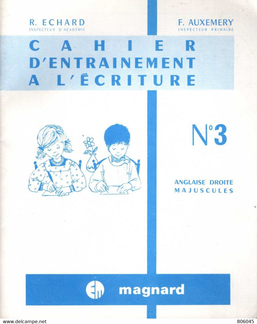 Cahier D'entrainement à L'écriture - 0-6 Years Old