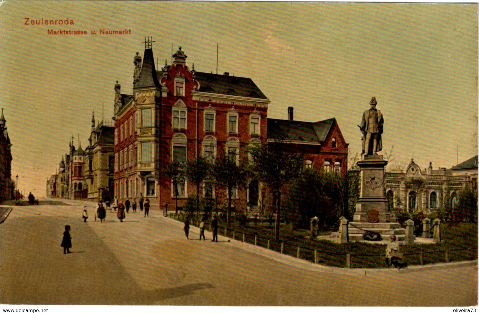 AK Zeulenroda - Marktstrasse Und Neumarkt - Zeulenroda