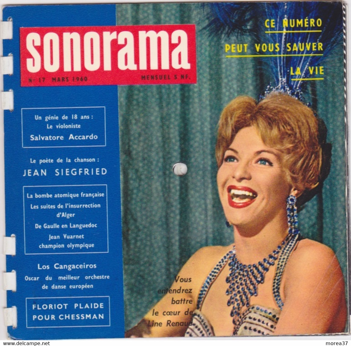 SONORAMA  N°17   Mars 1960 - Formats Spéciaux