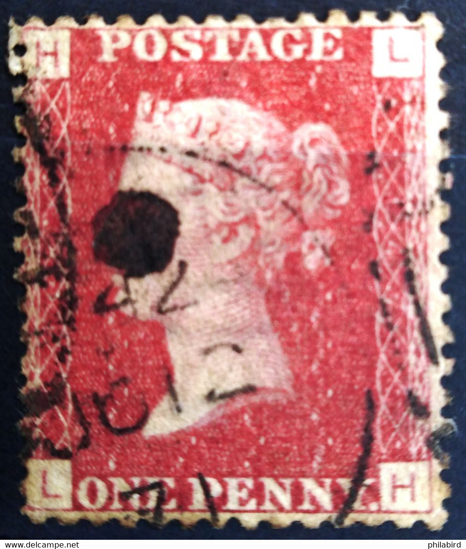GRANDE-BRETAGNE                      N° 26      Planche 142                   OBLITERE - Used Stamps