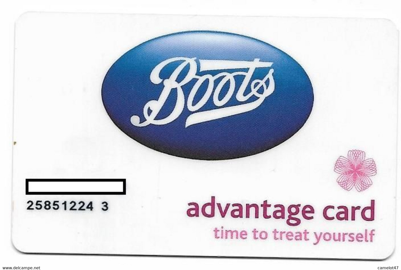 Carte à Puce Boots Chemist, U.K. Advantage Card, # Varios-5b - Sonstige & Ohne Zuordnung