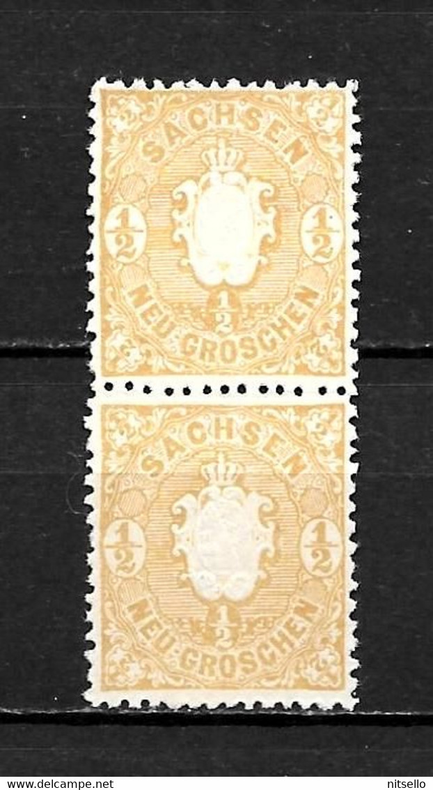 LOTE 2137 /// (C020) SAXE 1863  YVERT Nº: 14 NSG - CATALOG/COTE: 4,20€ *MH ¡¡¡ OFERTA - LIQUIDATION - JE LIQUIDE !!! - Sachsen