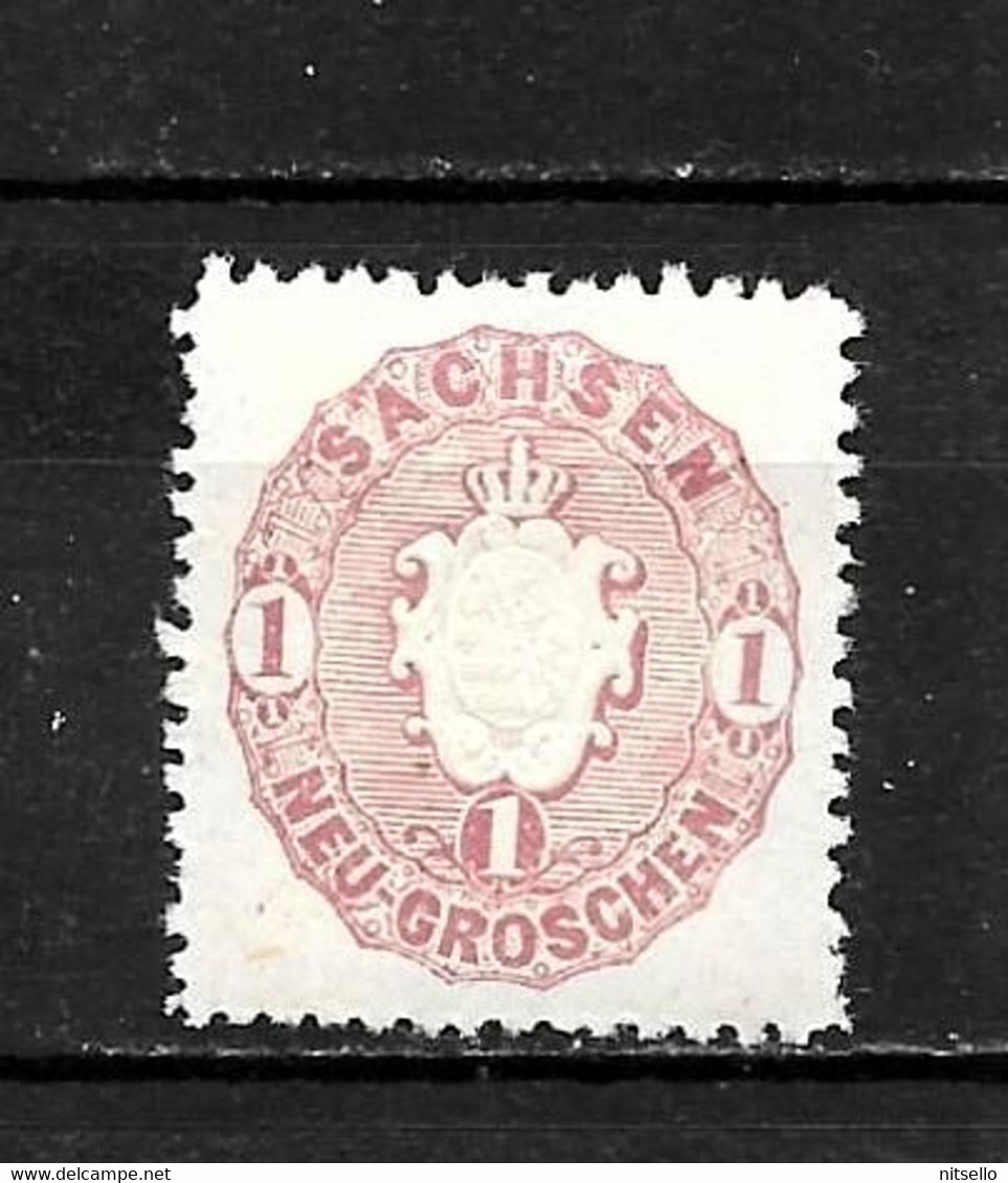 LOTE 2137 /// (C010) SAXE 1863  YVERT Nº: 15 NSG - CATALOG/COTE: 2,10€  ¡¡¡ OFERTA - LIQUIDATION - JE LIQUIDE !!! - Sachsen