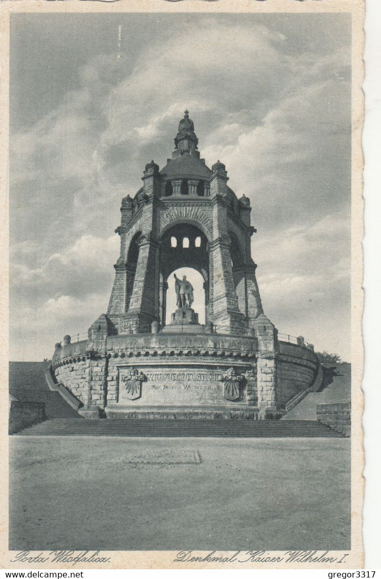358) PORTA WESTFALICA - Denkmal Kaiser Wilhelm I - - Porta Westfalica