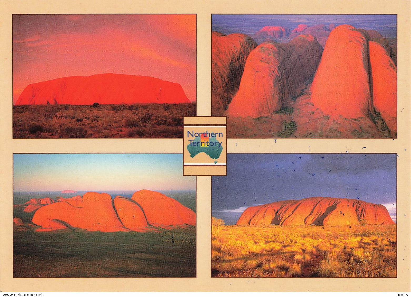Ausralie Sunset On Uluru And Kata Tjuta + Timbre - Uluru & The Olgas