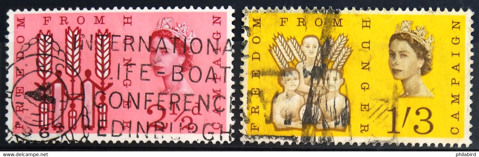 GRANDE-BRETAGNE                      N° 370/371                      OBLITERE - Used Stamps